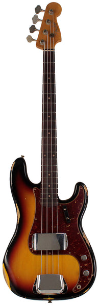Fender Custom Shop 1961 Precision Bass Relic, 3 Color Sunburst
