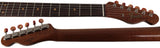 Fender Custom Shop Artisan Dual P90 Maple Burl Telecaster, Aged Natural