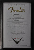 Fender Custom Shop Limited Red Hot Strat, Super Heavy Relic, Faded Aged Chocolate 3-Tone Sunburst