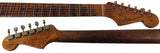 Fender Custom Shop Limited Red Hot Strat, Super Heavy Relic, Faded Aged Chocolate 3-Tone Sunburst