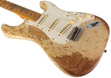 Fender Custom Shop Limited Red Hot Strat, Super Heavy Relic, Aged Dirty White Blonde