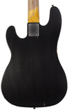 Nash PB-52 Bass Guitar, Black, Light Aging