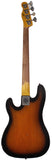 Nash PB-52 Bass Guitar, Two Tone Burst, Light Aging