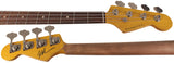 Nash PB-63 Bass Guitar, Charcoal Frost, Light Aging