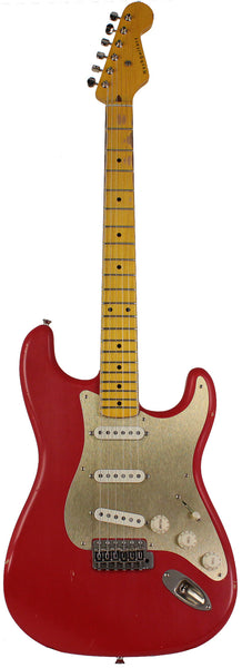 Nash S57 Guitar, Dakota Red, Light Aging, Gold Anodized PG