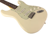 Nash S-63 Guitar, Olympic White, Light Aging