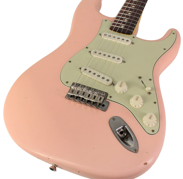 Nash S63 Guitar, Shell Pink, Light Aging | Humbucker Music