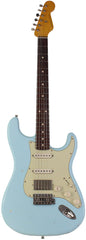 Nash S-63 Guitar, Sonic Blue, HSS, Light Aging