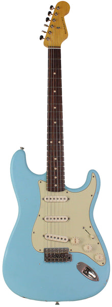 ギター Nash Guitars S63 Nash S63 Guitar, Sonic Blue, Light Aging | Humbucker Music