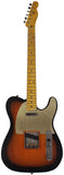 Nash T-57 Guitar, 2-Tone Sunburst, Light Aging, Gold Pickguard