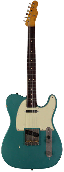 Nash T63 Guitar, Teal Green Metallic, Light Aging | Humbucker Music
