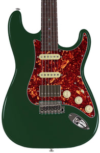 Suhr Select Classic S HSS Guitar, Roasted Neck, Forest Green, Tortoise Shell