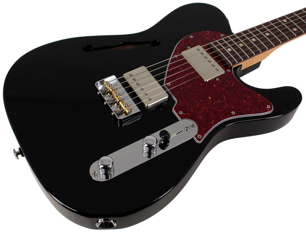 Suhr Alt T Guitar, Black, Rosewood | Humbucker Music