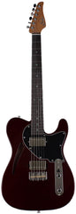 Suhr Select Alt T Cat's Eye Guitar, Black Cherry Metallic