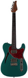 Suhr Select Alt T Cat's Eye Guitar, Sherwood Green Metallic, Tortoise Shell