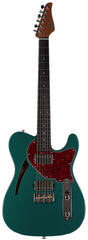 Suhr Select Alt T Cat's Eye Guitar, Sherwood Green Metallic, Tortoise Shell