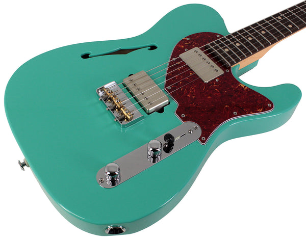 Suhr Alt T Guitar, Seafoam Green, Rosewood