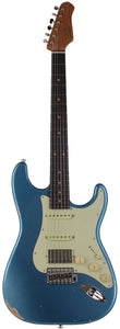 Suhr Select Classic S Antique HSS Guitar, Roasted Neck, Lake Placid Blue