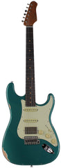 Suhr Select Classic S Antique HSS Guitar, Roasted Neck, Sherwood Green Metallic
