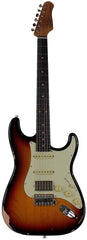 Suhr Select Classic S Antique HSS Guitar, Roasted Neck, 3-Tone Sunburst