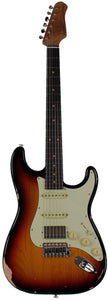 Suhr Select Classic S Antique HSS Guitar, Roasted Neck, 3-Tone Sunburst