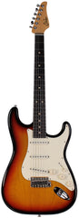 Suhr Classic S Antique Guitar, 3-Tone Burst, Rosewood