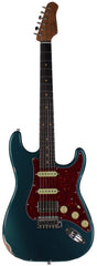 Suhr Select Classic S Antique HSS Guitar, Roasted Neck, Ocean Turquoise Metallic, Tortoise Shell