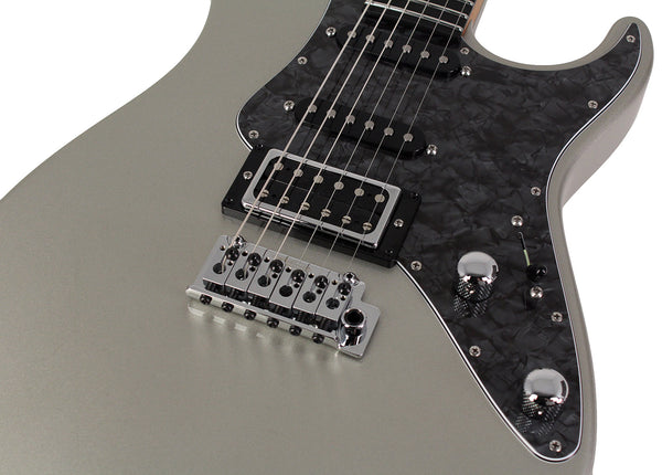 Suhr Pete Thorn Signature Standard HSS Guitar, Inca Silver