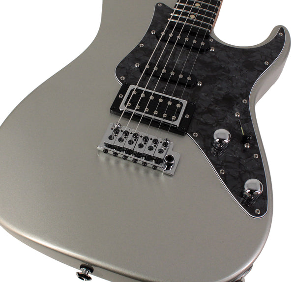 Suhr Pete Thorn Signature Standard HSS Guitar, Inca Silver