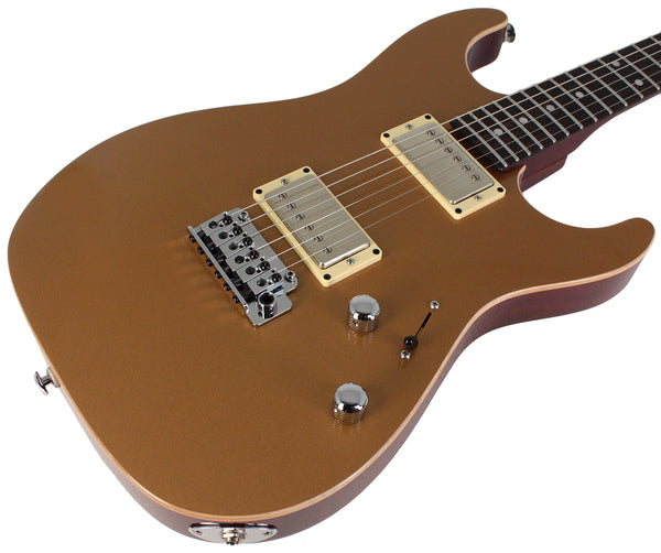 Suhr Pete Thorn Signature Standard Guitar, Gold | Humbucker Music