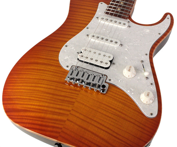 ギター Suhr Standard Quilt Maple Honey Burst ギター Suhr Standard Quilt Maple Honey Burst