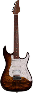 Suhr Standard Plus Guitar, Bengal Burst, Pau Ferro