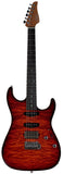Suhr Select Standard Mahogany Guitar, Quilted Inferno Burst