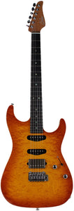 Suhr Select Standard Mahogany Guitar, Quilted Suhr Burst