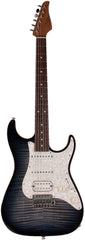 Suhr Standard Plus Guitar, Trans Whale Blue Burst, Pau Ferro