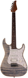 Suhr Standard Plus Guitar, Trans Blue Denim Slate, Pau Ferro