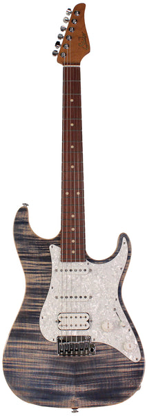 Suhr Standard Plus Guitar, Trans Blue Denim Slate, Pau Ferro