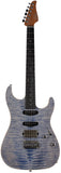 Suhr Select Standard Mahogany Guitar, Trans Blue Denim Slate