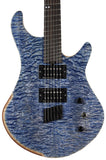 American Exotic Guitars DC-Multi, Quilted Maple and Mahogany - Humbucker Music