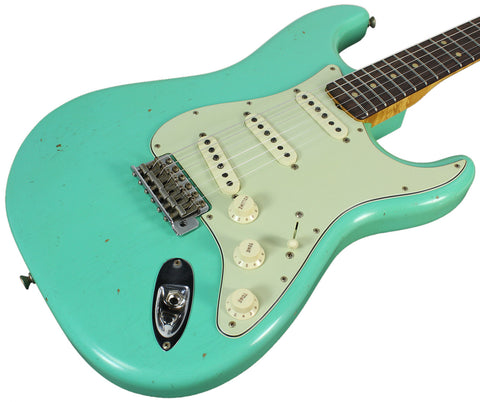Fender Custom Shop 1963 Journeyman Relic Stratocaster - Aged Sea Foam Green - NAMM