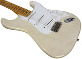 Fender Custom Shop Eric Clapton Journeyman Stratocaster Relic Guitar - Aged White Blonde - Humbucker Music