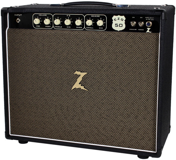 Dr. Z EZG-50 1x12 Combo - Black | Humbucker Music