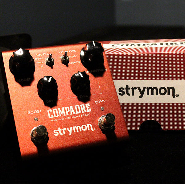 compressor boost pedal Strymon Compadre Dual Voice Compressor & Boost Pedal