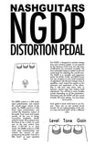 Nash NGDP Fuzz/Overdrive Pedal - 65