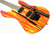 Suhr 80s Shred MKII Modern Guitar, Neon Drip, Maple