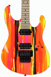 Suhr 80s Shred MKII Modern Guitar - Neon Drip - Maple