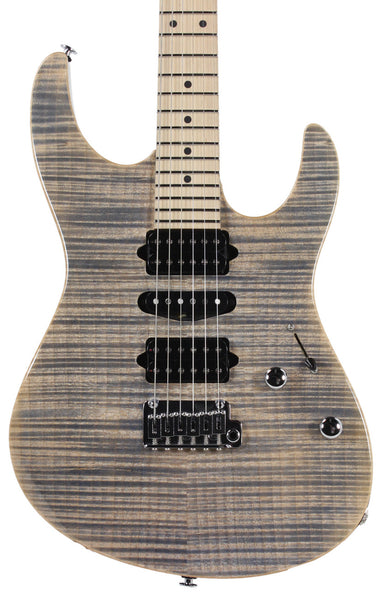 Suhr Modern Pro Guitar, Trans Blue Denim Slate, Maple, Matching