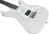 Suhr Throwback Standard Pro Guitar, Trans White, Rosewood