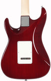 Suhr Throwback Standard Pro Guitar, Trans Red, Rosewood