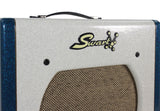 Swart STR-Tremolo 1x12 Combo Amp, White and Ocean Sparkle